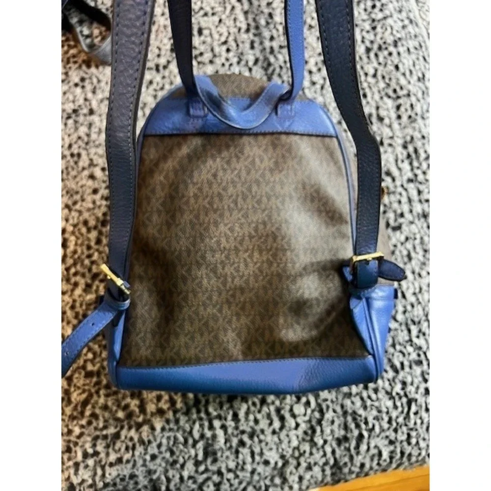 Michael Kors Medium‎ Rhea Leather Signature Backpack